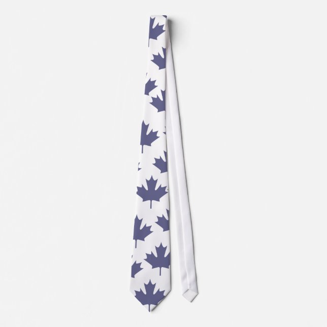 Gravata Tie de folha de Maple (Frente)