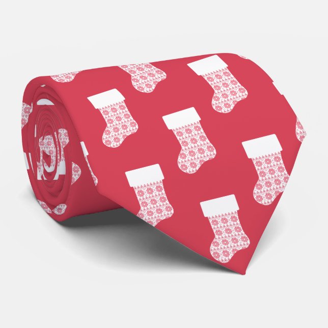 Gravata Tie de Natal do Winter Knit (Rolled)