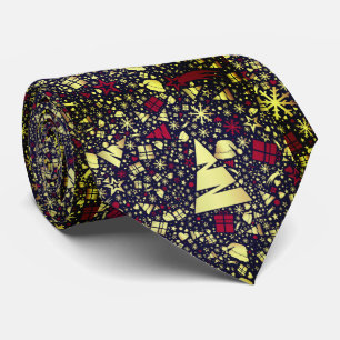Gravata Tie de Natal em Árvore