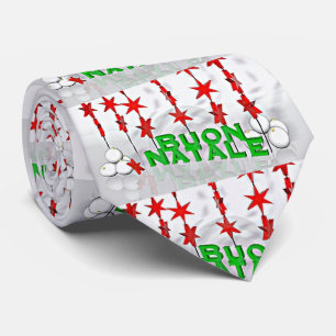 GRAVATA TIE DE NATAL ITALIANO "BUON NATALE" PARA ELE