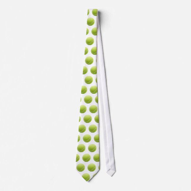 Gravata Tie de padrão de tênis (Frente)