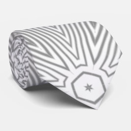 GRAVATA TIE DE PESCOÇO DE CINZA BRANCA MODERNA