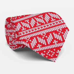Gravata Tie de suéter de Natal feio
