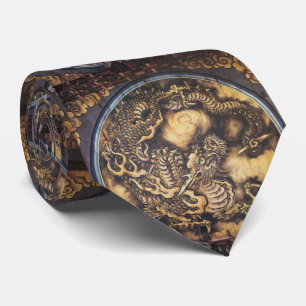 Gravata Tie Dragão Japonês