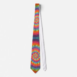 Gravata Tie Dye Necktie - Duas espirais