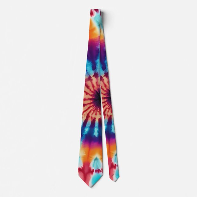 Gravata Tie Dye Pattern (Frente)