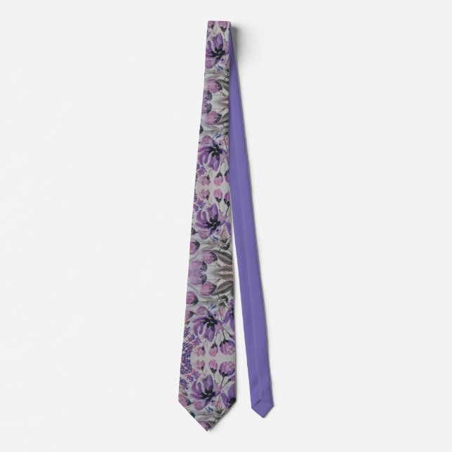 Gravata Tie Floral (Frente)