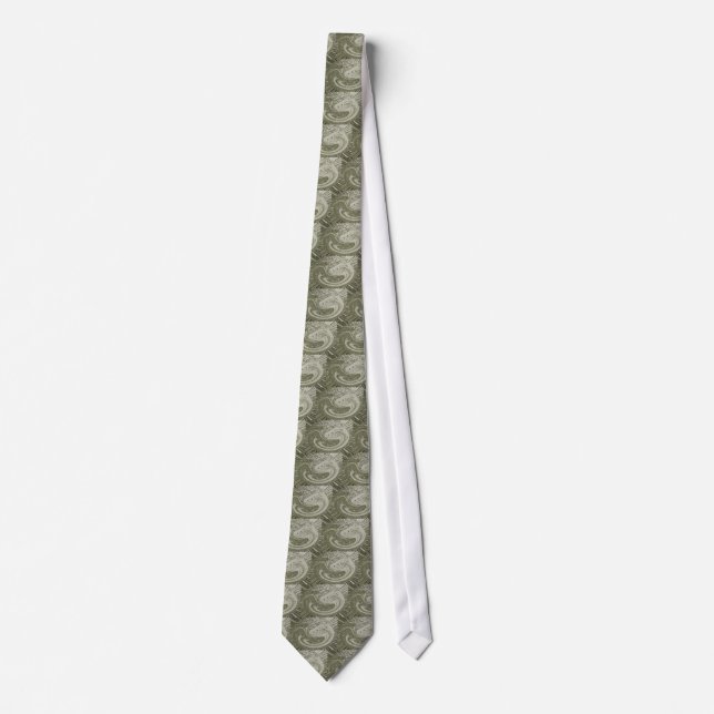 Gravata Tie Hurricane - Exército (Frente)