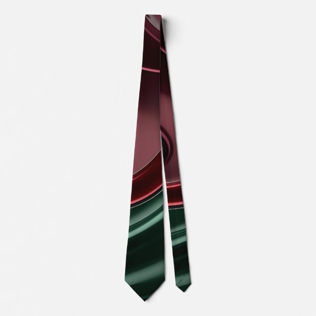Gravata Tie in stylish abstract graphic (Frente)