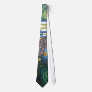 Gravata Tie inspired by Hundertwasser
