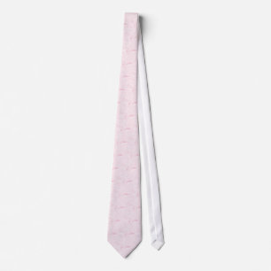 Gravata Tie Jumbled Abstrato - Rosa