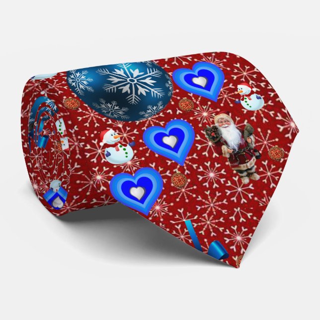 Gravata Tie Natal (Rolled)