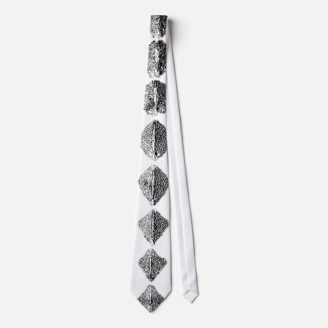 Gravata Tie Necktie - SCUTES Sturgeon Huge (Frente)