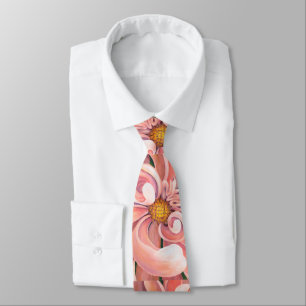 Gravata Tie Peachy Dahlia