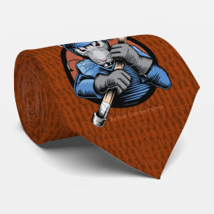 Gravata Tie Rat Hockey