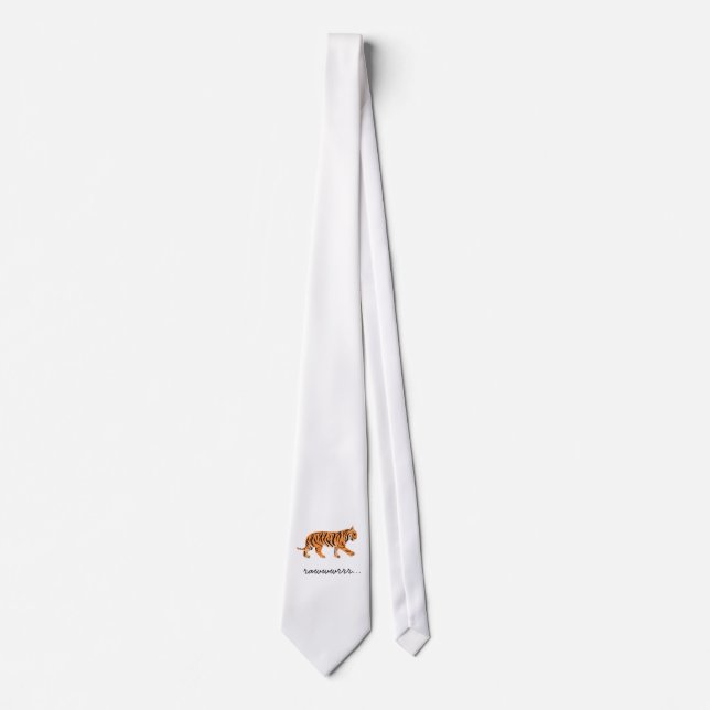 Gravata Tiger Neck Tie (Frente)