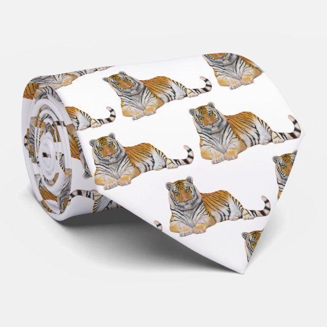 Gravata Tigre (Rolled)