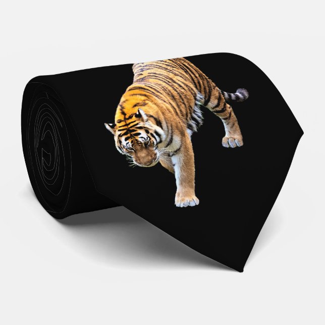 GRAVATA TIGRE EM SEU SENTIDO (Rolled)