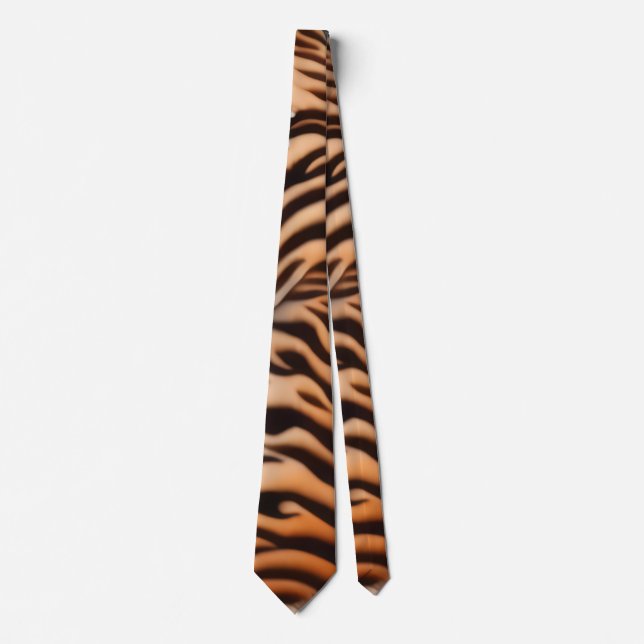 Gravata Tigre Tatim Striped (Frente)