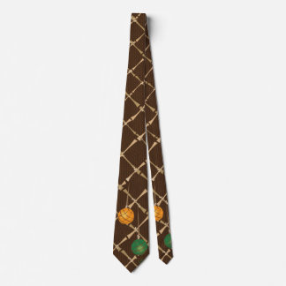 Gravata Tiki Tie Bamboo com Floats