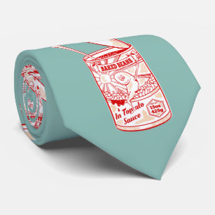 Gravata Tin de feijão cozido