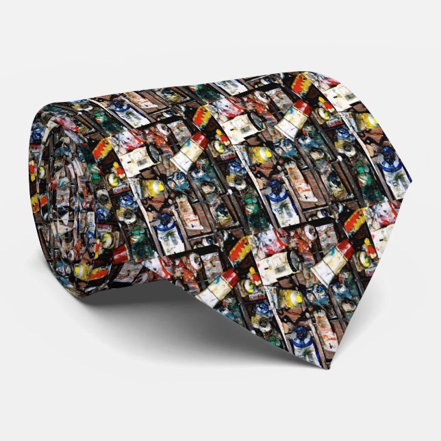 Gravata tinta, (Rolled)