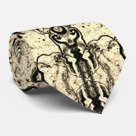 Gravata Tinta do pescoço Sepia