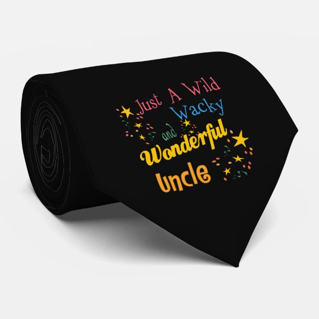 Gravata Tio Wild E Wacky (Rolled)