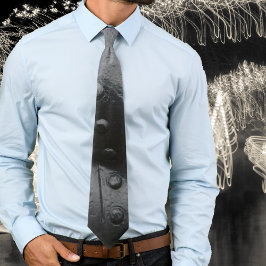 Gravata Tipo industrial de metal negro