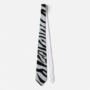 Gravata Tiras de Zebra Mágica Clique para Personalizar a