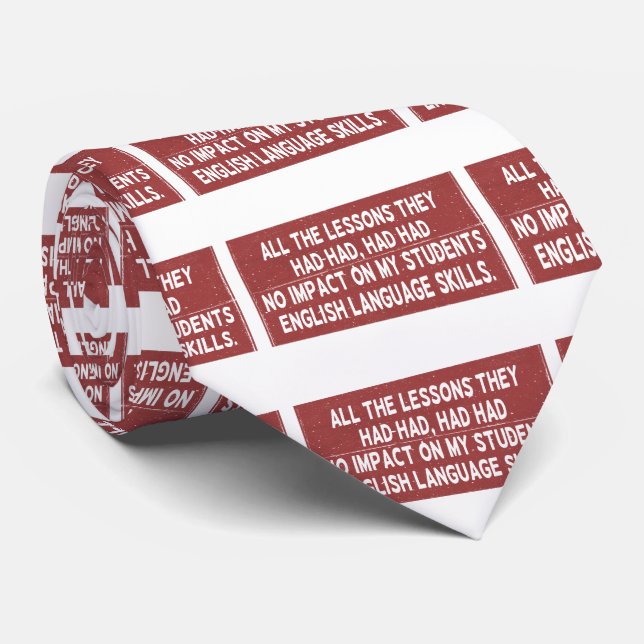 Gravata Todas as lições que tinham tido não tiveram impact (Rolled)