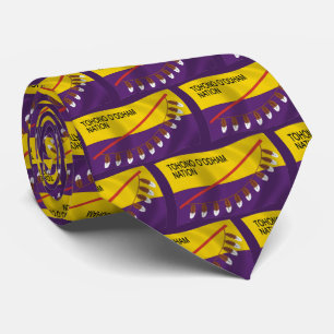 Gravata Tohono O'odham Nation Flag Tie