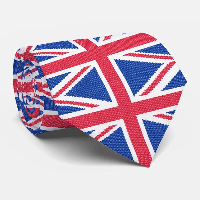 Gravata Tomada original de design de ponto cruzado (Rolled)