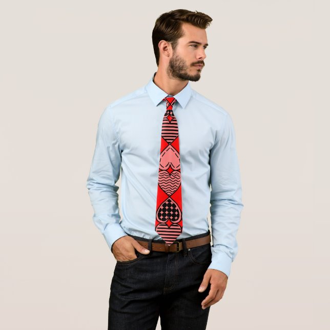 Gravata Topsy Turvy Hearts (In Situ)