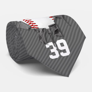 Gravata Torn Baseball (personalizado)