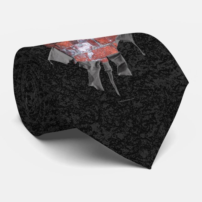 Gravata Torn Brick Wall Goalie (Hockey) (Rolled)