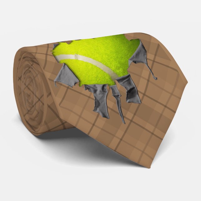 Gravata Torn Tênis Neck Tie (Rolled)