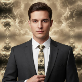 Gravata Torneio de Pescoço com explosão nuclear