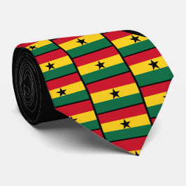 Gravata Torneio de pescoço monograma do FLAG GHANAIAN pers