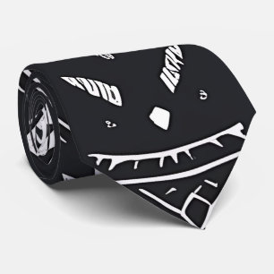 Gravata Torneio de Pescoço Negro Asttec