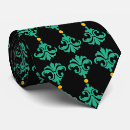 Gravata Torneio de stripe de Ornamentado decorativo