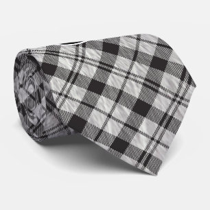 Gravata Torneio De Xadrez Metálico Preto E Prateado