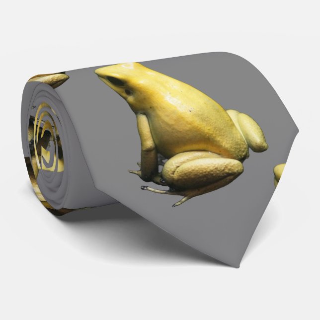 Gravata Torneio do Sapo de Veneno do ouro (Rolled)