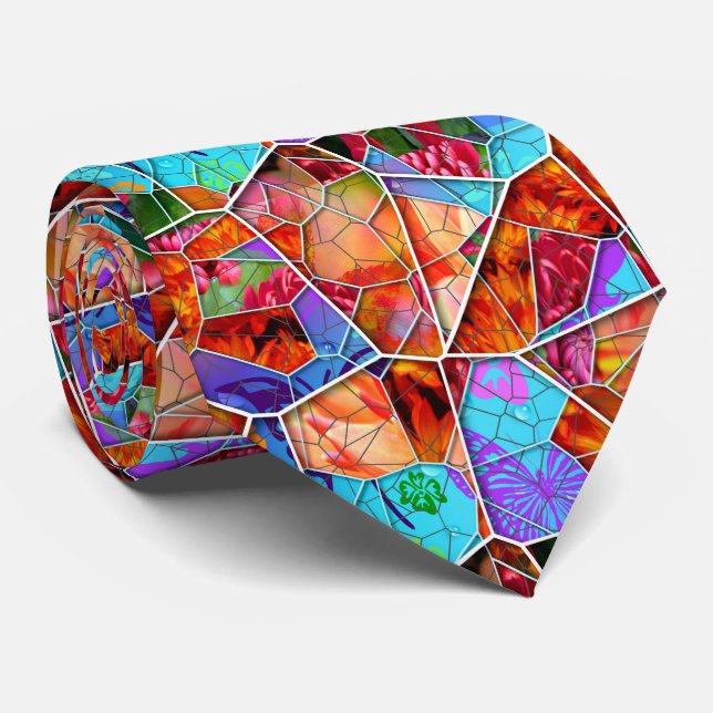 Gravata Torneio Personalizado Da Arte Celular 1 (Rolled)