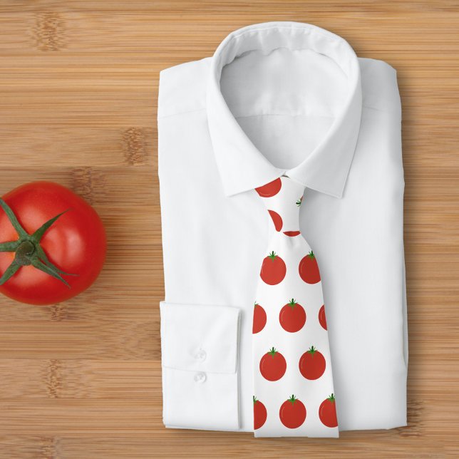 Gravata Torre do Pescoço Vermelho de Tomato (Red Tomato Neck Tie)