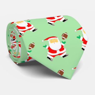 Gravata Torta do Pescoço de Futebol de Natal