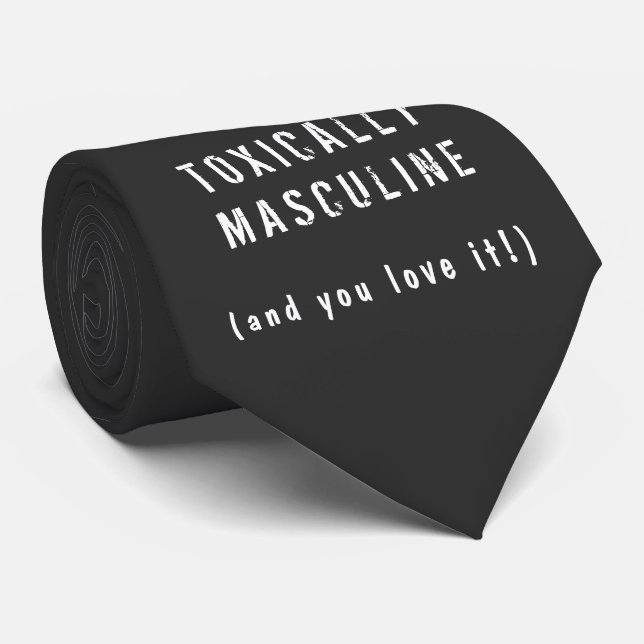 Gravata Toxicamente Masculina (Rolled)
