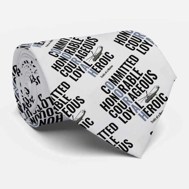 Gravata Traços de um Marinho (Rolled)