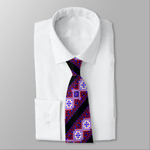 Gravata Tradição de Bordados Étnicos Folk Ucranianos