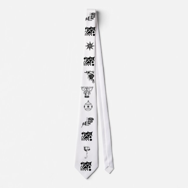 Gravata TRADITIONAL CHRISTMAS IMAGES tie (Frente)